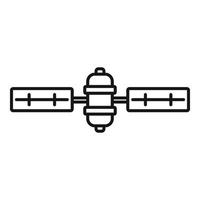 Signalsatellitensymbol, Umrissstil vektor