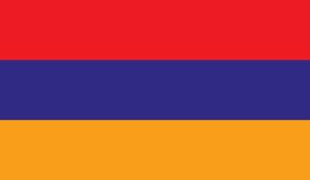 armenia flagga bild vektor