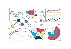 Linear Informationsgrafik Vector Elements