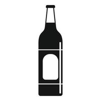 Limetten-Soda-Getränk-Symbol, einfacher Stil vektor