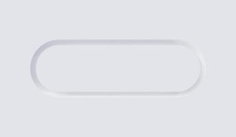 vit neumorphism mjuk ui design för webb design, Ansökan ui och Mer, tom knapp, vektor. vektor