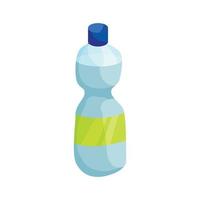 Wasserflaschen-Symbol, Cartoon-Stil vektor