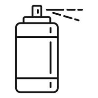 Haut-Deodorant-Symbol, Umrissstil vektor