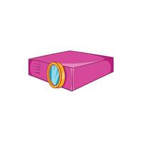 Multimedia-Projektor-Symbol, Cartoon-Stil vektor