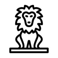 Löwen-Icon-Design vektor