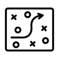 Strategie-Icon-Design vektor