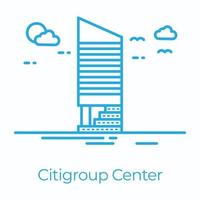 trendiges Citigroup-Center vektor