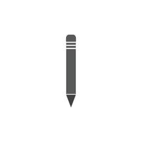 Bleistift-Logo-Vektor vektor