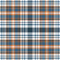 Tartan oder kariertes Winterfarbmuster. vektor