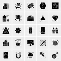 25 universelle Business-Icons Vektor kreative Icon-Illustration zur Verwendung in Web- und Mobilprojekten