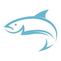schönes Fisch-Logo-Symbol vektor