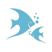 schönes Fisch-Logo-Symbol vektor