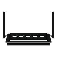Firewall-Router-Symbol, einfacher Stil vektor