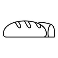 Brot für Einwanderer-Symbol, Umrissstil vektor