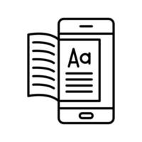 E-Book-Vektorsymbol vektor