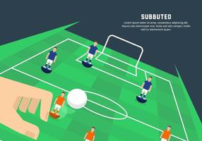 Subbuteo Illustration vektor