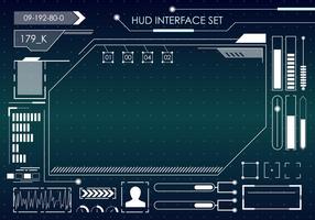 HUD Interface Set vektor