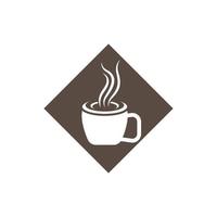 kaffekopp logotyp bilder vektor