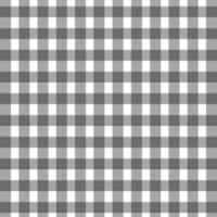 svart och vit bordsduk pläd bakgrund mönster vektor