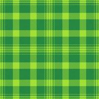 Textil Schottenkaro nahtlos. Muster Stoff Hintergrund. Plaid-Check-Vektor-Textur. vektor