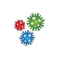 Coronavirus-Logo-Symbol vektor