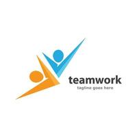 Business-Teamwork-Vektor-Symbol vektor