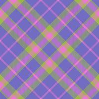 kolla upp mönster pläd. tartan textil- textur. tyg sömlös bakgrund vektor. vektor