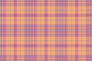 Überprüfen Sie die Hintergrundtextur. Tartan mit Textilmuster. nahtloser karierter Vektorstoff. vektor