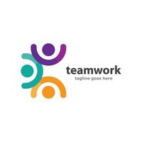 Business-Teamwork-Vektor-Symbol vektor