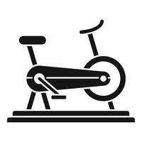 Muskel-Heimtrainer-Symbol, einfacher Stil vektor