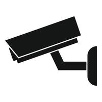 Überwachungskamera-Symbol, einfacher Stil vektor