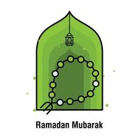 ramadan kareem konzept banner vektorillustration vektor