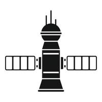 Wissenschaft Raumstation Symbol einfacher Vektor. Mars-Erkundung vektor