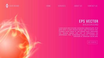 Farbverlauf orange lila Webdesign abstrakter Hintergrund eps 10 Vektor für Website, Zielseite, Homepage, Webseite