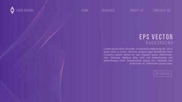 blau lila Farbverlauf Webdesign abstrakter Hintergrund eps 10 Vektor für Website, Zielseite, Homepage, Webseite
