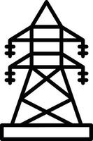 Stromleitungssymbol vektor