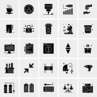 25 universelle Business-Icons Vektor kreative Icon-Illustration zur Verwendung in Web- und Mobilprojekten