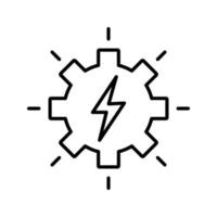 elektricitet vektor ikon