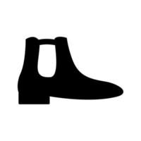 Vektorsymbol für Herrenstiefel vektor