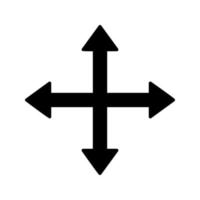 einzigartiges Move-Vektor-Symbol vektor