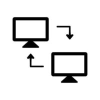 Vektorsymbol für Sharing-Systeme vektor
