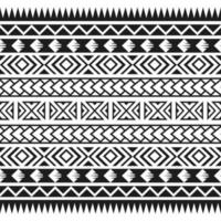 polynesisches maori-stammes-nahtloses hawaii-muster. hintergrund für stoff, tapete, kartenvorlage, geschenkpapier, dekoration, teppich, textil, abdeckung. Muster im ethnischen Tattoo-Stil vektor