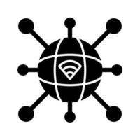 Internet-Vektor-Symbol vektor