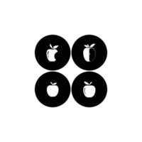 friska äpple logotyp vektor