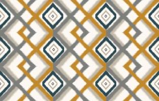abstrakt etnisk geometrisk ikat mönster. orientalisk afrikansk amerikan mexikansk aztec motiv textil- och bohemisk mönster vektor element. designad för bakgrund, tapet, skriva ut .vektor ikat mönster.