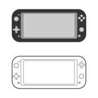 Nintendo växla trösta vektor illustration vektor växla
