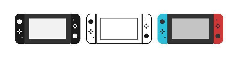 Nintendo växla trösta vektor illustration vektor växla