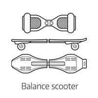 Balance-Board-Set vektor