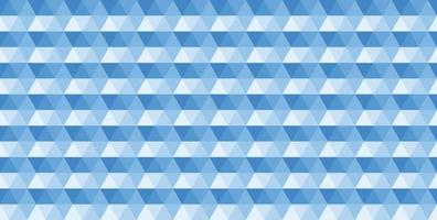 abstrakter blauer geometrischer Farbverlaufshintergrund. Vektor mit sechseckiger Grundform. Hintergrund mit Hi-Tech-Digitaltechnologie-Konzept, einfach, modern und futuristisch. wiederholbares Musterdesign.