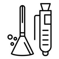 Symbol für die Reinigungskameralinie vektor